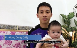 Hùng Dũng tham gia chiến dịch phòng chống Covid-19 do AFC khởi xướng