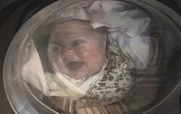 Ông bố "thót tim" khi thấy con đang nằm gọn trong máy giặt, biết được sự thật, cư dân mạng không ngừng cười “ha ha”