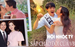 Hội nhóc tỳ sắp chào đời nhà sao Việt: Chưa chi toàn cháu cưng của cả Vbiz, đặc biệt 3 bé sinh ra đã ở vạch đích