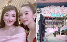 Cô dâu 200 cây vàng ở Nam Định thon gọn ngoạn mục so với lúc bầu, khoe nhan sắc lộng lẫy trong bữa tiệc của con gái đầu lòng