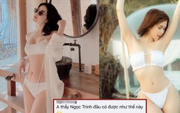 Vợ cũ Việt Anh tung loạt ảnh diện bikini body cực nuột, phản ứng bất ngờ khi được khen hơn cả Ngọc Trinh