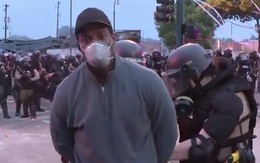 Video phóng viên da màu của CNN bị cảnh sát Mỹ bắt khi đang đưa tin trực tiếp biểu tình