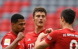 Thắng “5 sao” trước Dusseldorf, Bayern tạm thời bỏ xa Dortmund 10 điểm