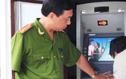 Dùng hàn xì cắt két sắt máy ATM