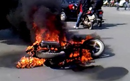 Xăng pha acetone - nguyên nhân gây cháy xe?