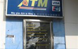 Lại thêm 1 vụ phá máy ATM để trộm tiền 