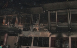 Nghệ An: Cháy lớn suốt 2 giờ tại Ngân hàng Nông nghiệp