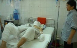 Bị bỏng nặng do nghe điện thoại di động tại cây xăng