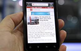 Mở hộp smartphone giá rẻ nhất của HTC