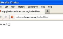 Hacker 'đột nhập' website của Bkav