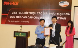 Viettel làm nhà phân phối độc quyền của Buffalo Nhật Bản