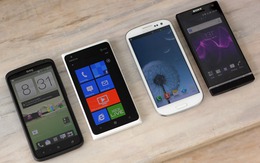 Bốn smartphone đẹp nhất đầu năm 2012 tại VN đọ dáng