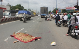 Nữ sinh viên ĐH Ngân hàng bị xe tải tông chết