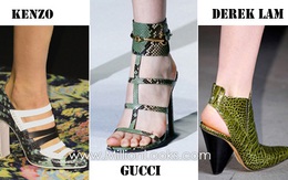 Xu hướng giày mùa thời trang Xuân/Hè 2013