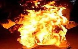 Dùng xăng đốt công an để trả thù