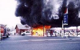 Cây xăng phát hỏa, chủ bỏng nặng 