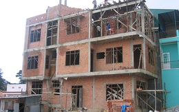 Xây nhà dưới ba tầng được tự thiết kế xây dựng