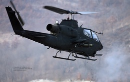 Hoàn Cầu tung ảnh trực thăng vũ trang Hàn Quốc bí mật diễn tập