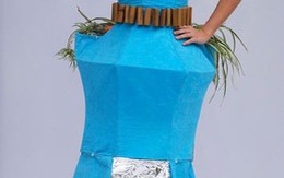 Đưa cả vườn cây lên sàn diễn thời trang