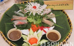 Liên hoan ẩm thực các nước: Độc đáo món cuốn Việt Nam