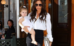 Harper cùng mẹ Victoria Beckham dự tuần lễ thời trang New York 