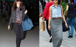 Sao đủ xì tai với thời trang dạo phố tuần qua