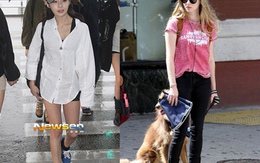 Thời trang dạo phố bắt mắt của sao tuần qua 