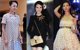 Thời trang "che bụng bầu" của mỹ nhân Việt