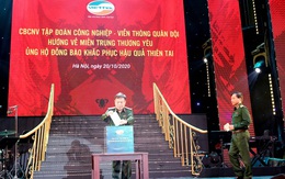 Cán bộ, nhân viên Viettel quyên góp 10 tỷ đồng hỗ trợ đồng bào miền Trung