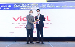 Viettel đạt giải thưởng về chất lượng dịch vụ băng thông rộng di động