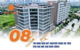 Những lý do thí sinh nên đặt nguyện vọng ưu tiên vào trường Đại học Đại Nam