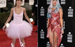 Choáng với thảm họa thời trang của Sao trên thảm đỏ