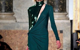 Màu sắc của rượu lên ngôi trong thời trang thu đông 2011