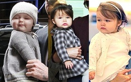 Con gái út Beckham: Nữ hoàng thời trang nhí