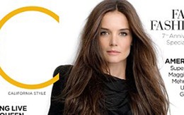Katie Holmes chụp ảnh thời trang trước khi ly dị