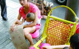 Trung Quốc: Cãi nhau với mẹ chồng, mang con đi bán