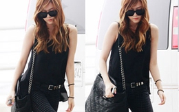 Thời trang sân bay đáng yêu của sao Hàn