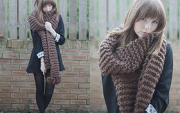 "Tuyệt chiêu" giữ ấm thật sành điệu, hợp thời trang