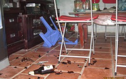 Côn đồ ném xăng định đốt nhà công an xã 