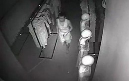 Video: Trộm tung hoành trong shop thời trang