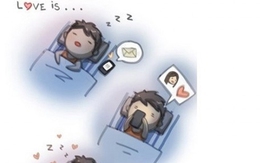 Định nghĩa về tình yêu cực ngộ nghĩnh qua tranh