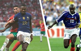 Cha con Thuram trước ngưỡng cửa lịch sử của World Cup