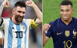 Cuộc đua vua phá lưới World Cup 2022: Messi hay Mbappe?