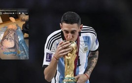 Lộ diện ngôi sao Argentina đầu tiên xăm hình cúp vàng World Cup