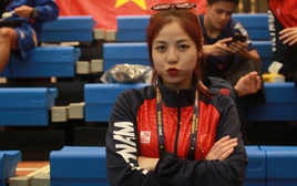 Nữ võ sĩ Việt Nam gây xao xuyến tại SEA Games với nhan sắc dễ thương, cuốn hút khán giả