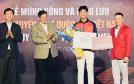 Hơn 700 triệu đồng tiền thưởng dành cho thành viên đội golf Việt Nam
