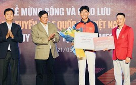 Hơn 700 triệu đồng tiền thưởng dành cho thành viên đội golf Việt Nam