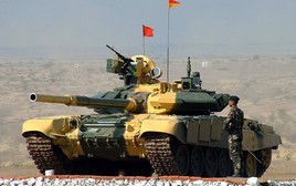 Xe tăng T-90S 'quý hiếm' xuất khẩu cho Ấn Độ bị bắt giữ