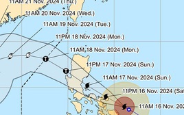 Siêu bão Man-yi đổ bộ, Philippines đối mặt "thảm họa"