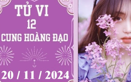 Tử vi 12 cung hoàng đạo ngày 20/11: Song Tử khó khăn, Xử Nữ phát triển